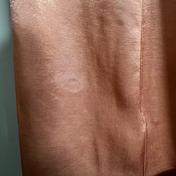 NWT NATION LTD Jett Mock Neck Satin Dress in Bisou - Size Small - Picture 6 of 8